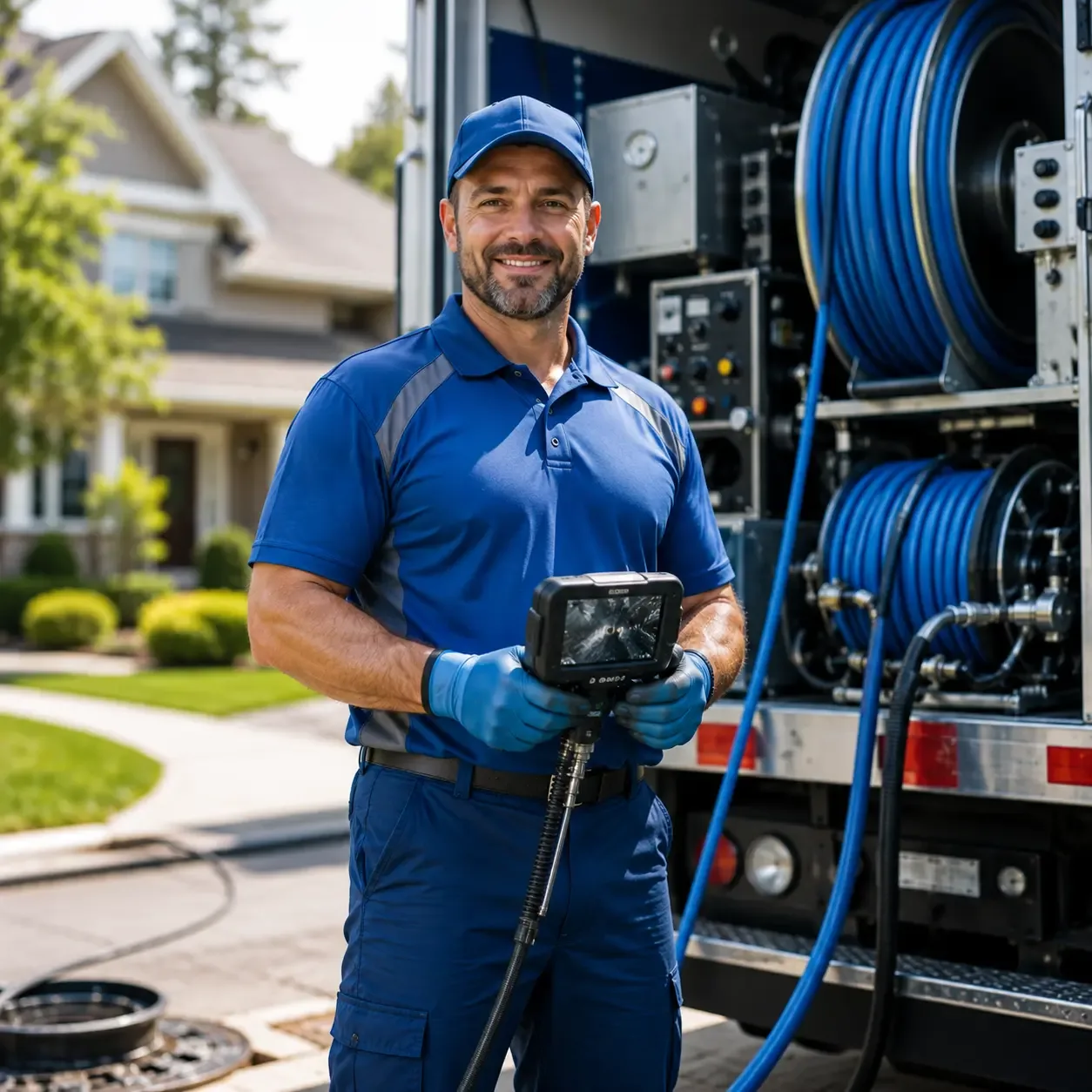 Local outdoor drain cleaning specialists in Millerton, OK